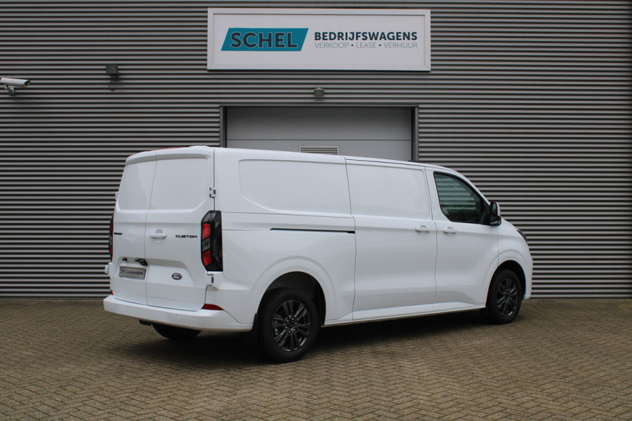 Ford Transit Custom 320 2.0 TDCI L2H1 Limited 170pk - 2x Schuifdeur - Adaptive Cruise - Verwarmd stuur - Blind spot - Navigatie - Camera - Draadloos