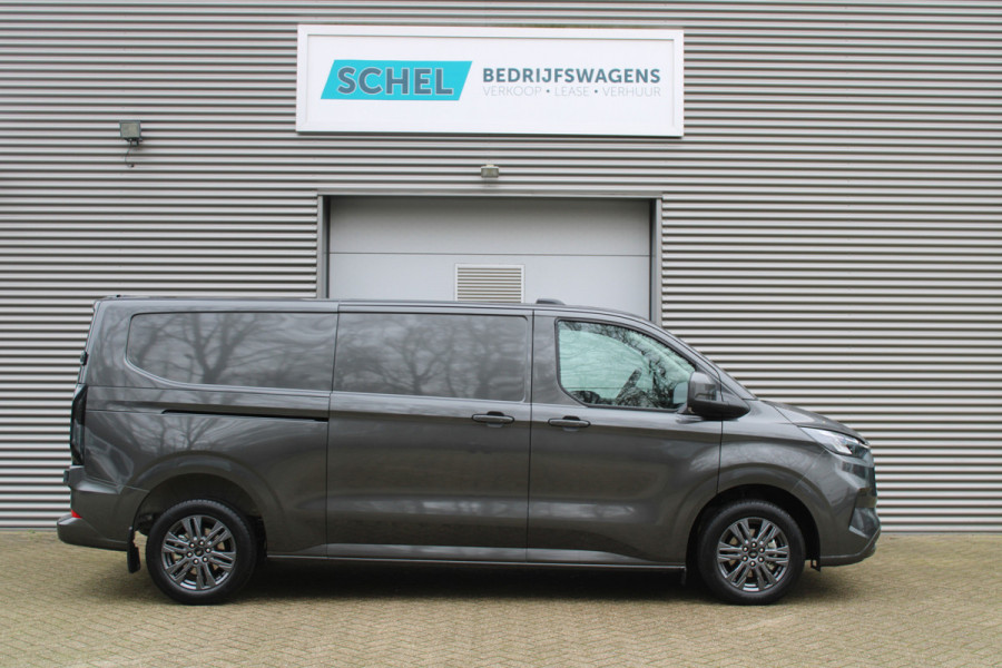 Ford Transit Custom 320 2.0 TDCI L2H1 Limited 170pk - 1+1 Stoelopstelling - 2x Schuifdeur - Adaptive Cruise - Verwarmd stuur - Blind spot - Navigati