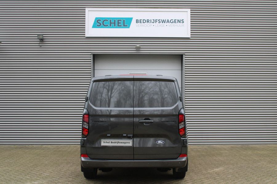 Ford Transit Custom 320 2.0 TDCI L2H1 Limited 170pk - 1+1 Stoelopstelling - 2x Schuifdeur - Adaptive Cruise - Verwarmd stuur - Blind spot - Navigati