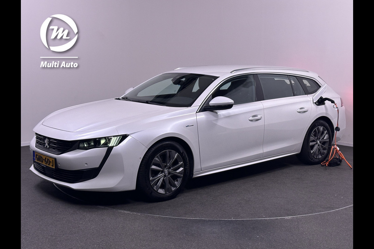 Peugeot 508 SW 1.6 HYbrid Allure 225pk Plug in Hybrid PHEV | Half Lederen Sportstoelen | Adaptive Cruise | Apple Carplay | Navigatie | Camera |