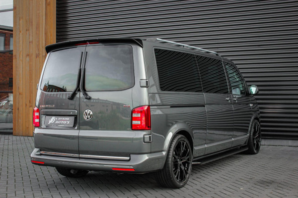 Volkswagen Transporter Caravelle 2.0 TDI L2H1 204PK DC DUBBEL CABINE / LEDEREN BEKLEDING / JB- EDITION / SCHUIF/KANTEL DAK / FULL