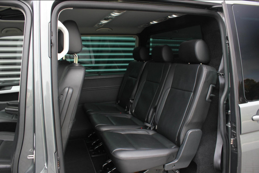 Volkswagen Transporter Caravelle 2.0 TDI L2H1 204PK DC DUBBEL CABINE / LEDEREN BEKLEDING / JB- EDITION / SCHUIF/KANTEL DAK / FULL