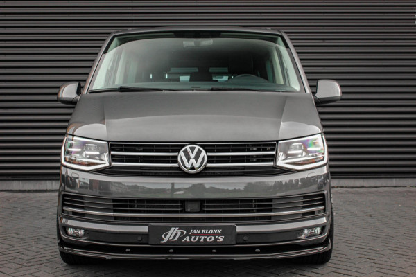 Volkswagen Transporter Caravelle 2.0 TDI L2H1 204PK DC DUBBEL CABINE / LEDEREN BEKLEDING / JB- EDITION / SCHUIF/KANTEL DAK / FULL