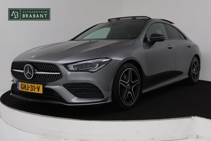 Mercedes-Benz CLA-Klasse 200 AMG Line (PANORAMADAK, SFEERVERLICHTING, HEAD-UP, ADAPTIVE CRUISE, 360 CAMERA, STOELVERWARMING)