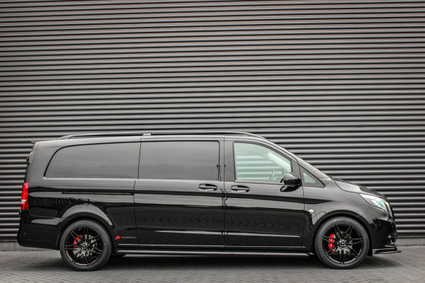 Mercedes-Benz Vito 220PK EXTRA LANG JB-EDITION FULL BLACK / AMG / SPOILER / VERLAGINGSVEREN / NAVIGATIE / CLIMATE CONTROL/ FULL