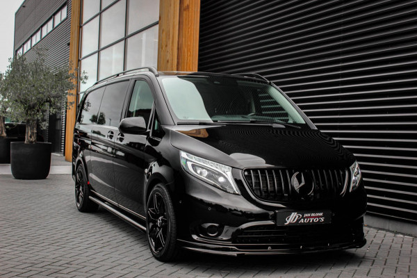 Mercedes-Benz Vito 220PK EXTRA LANG JB-EDITION FULL BLACK / AMG / SPOILER / VERLAGINGSVEREN / NAVIGATIE / CLIMATE CONTROL/ FULL