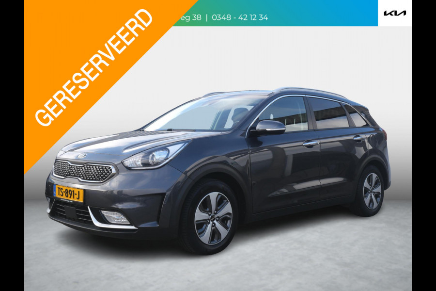 Kia Niro 1.6 GDi Hybrid BusinessLine | 1e Eigenaar | Trekhaak | Leder | Navigatie