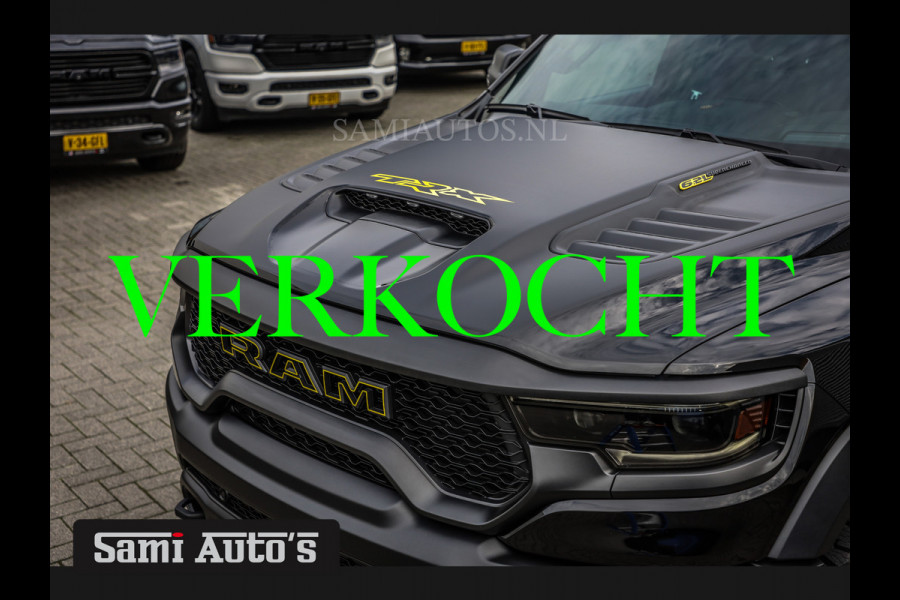 Dodge Ram 1500 TRX ® | HELLCAT 711PK | 2024 DEMO ALL-IN PRIJS | BOM VOL | DIGITAL CLUSTER | LPG + DEKSEL | 6.2 SRT | CARBON & HARMAN KARDON & PANODAK & ALP ADVANCED SAFETY GROUP & ADG TECHNOLOGY GROUP | 4X4 | DUBBELE CABINE DC 5 PERSOONS | ALL-IN PRIJS ! ZO ALS AFGEBEELD !! Voorraad Nr 001854 - 4390 |