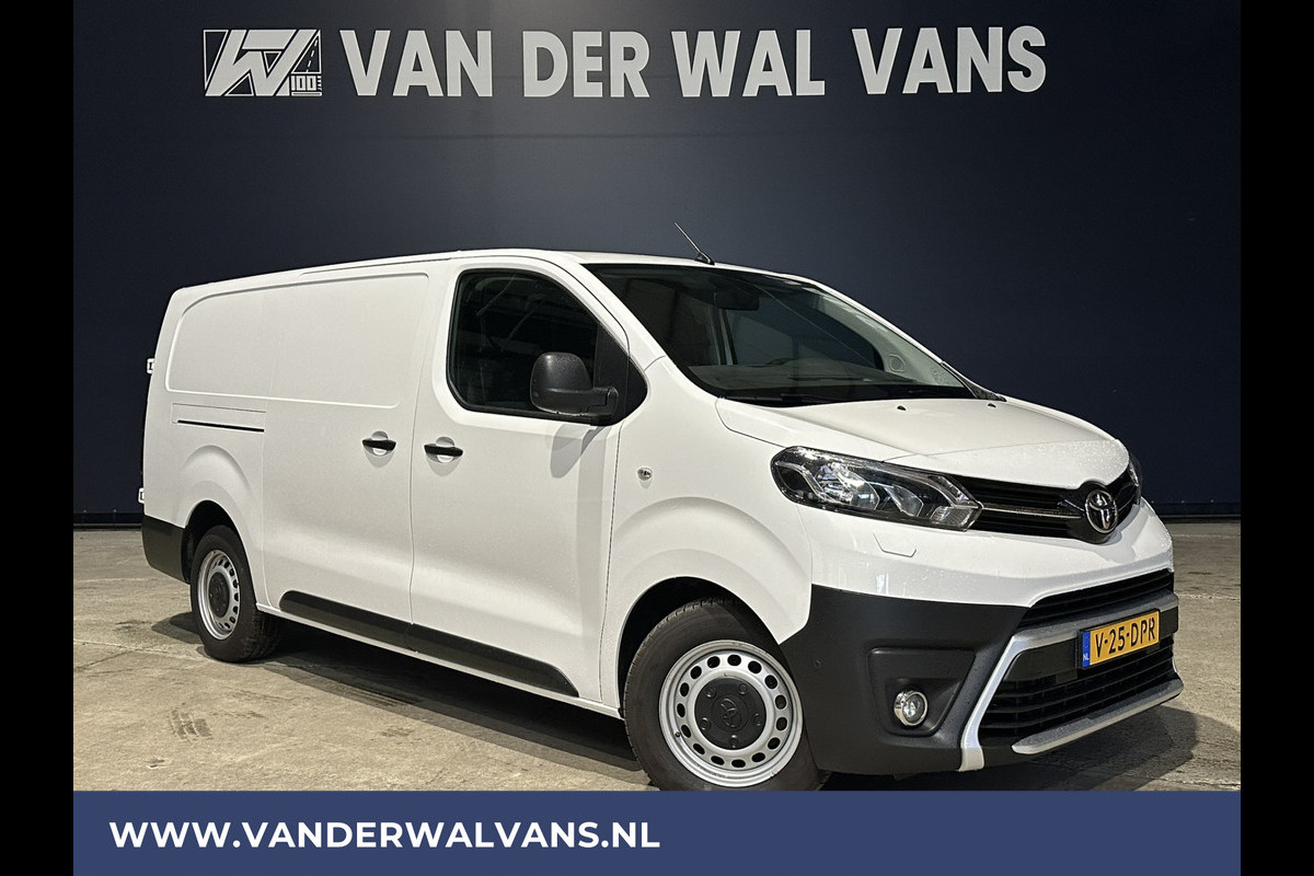 Toyota ProAce 2.0 D-4D 122pk L3H1 XL Extra lang Euro6 Airco | Camera | Apple Carplay | Android Auto Cruisecontrol, Parkeersensoren, Bijrijdersbank