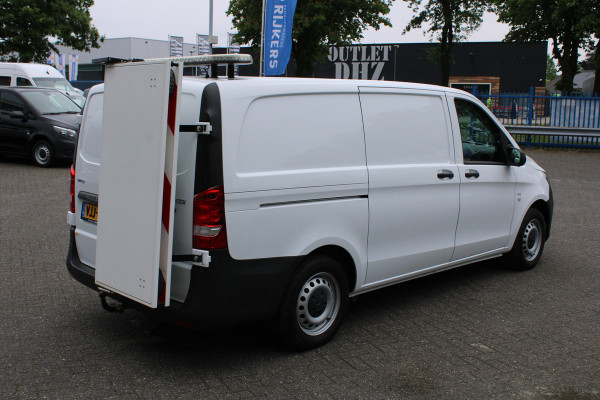 Mercedes-Benz Vito 116 CDI L2 Werkverkeer Wegwerkzaamheden Werkplaatsinrichting Aluca, Zwaailamp, Camera, Navigatie Zwaaibalk Sortimo