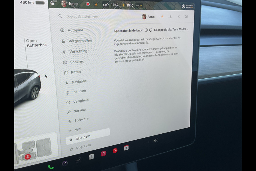 Tesla Model Y Long Range 75 kWh AWD Dual motor Autopilot Trekhaak Marge