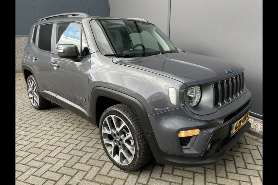 Jeep Renegade 4xE 240 Plug-in Hybrid Electric Sport Automaat / 4WD / Clim. control - ParkS-V+A - Navi full map - U-con. - Radio/USB/AUX/TEL/DAB - A-uitrijcam. - MFL-Stuurwiel - ML - LMV - CD+AB - Ramen E-V+A - Spiegels E-V+VW - V-Stoelen V+VW - RS - HSA - LED - Park-Ass.