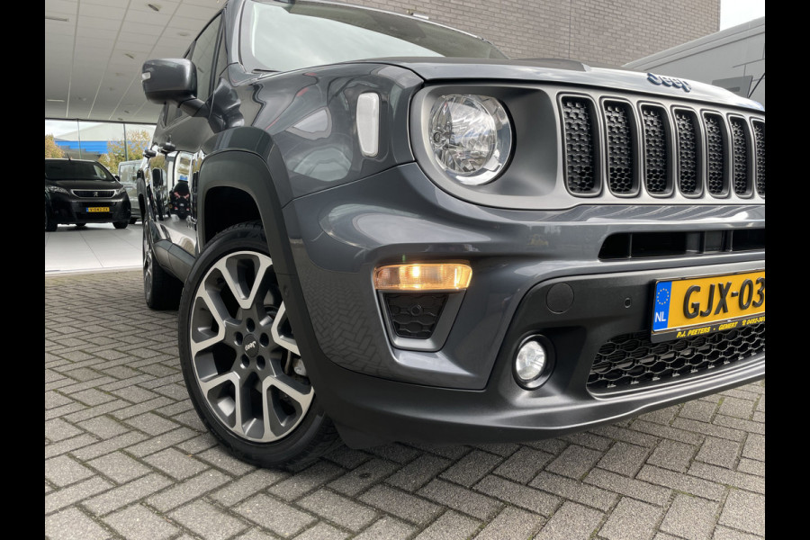 Jeep Renegade 4xE 240 Plug-in Hybrid Electric Sport Automaat / 4WD / Clim. control - ParkS-V+A - Navi full map - U-con. - Radio/USB/AUX/TEL/DAB - A-uitrijcam. - MFL-Stuurwiel - ML - LMV - CD+AB - Ramen E-V+A - Spiegels E-V+VW - V-Stoelen V+VW - RS - HSA - LED - Park-Ass.