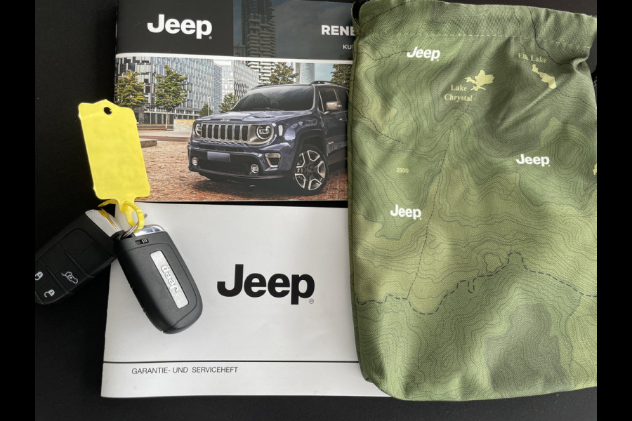 Jeep Renegade 4xE 240 Plug-in Hybrid Electric Sport Automaat / 4WD / Clim. control - ParkS-V+A - Navi full map - U-con. - Radio/USB/AUX/TEL/DAB - A-uitrijcam. - MFL-Stuurwiel - ML - LMV - CD+AB - Ramen E-V+A - Spiegels E-V+VW - V-Stoelen V+VW - RS - HSA - LED - Park-Ass.