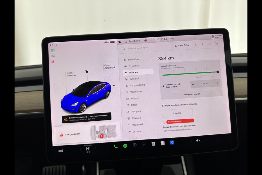 Tesla Model 3 Performance AWD 75 kWh [ 3-Fase ] (INCL-BTW) Aut. *PANO | AUTO-PILOT | NAPPA-LEATHER | KEYLESS | FULL-LED | MEMORY-PACK | SURROUND-VIEW | DAB | APP-CONNECT | DIGI-COCKPIT | LANE-ASSIST | COMFORT-SEATS | 19"ALU*