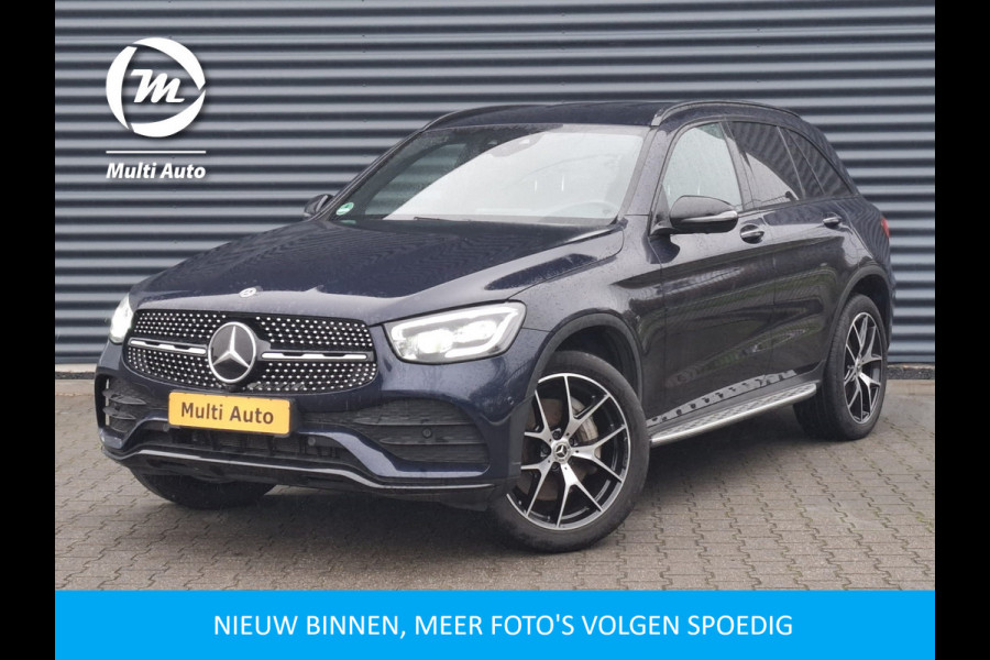 Mercedes-Benz GLC 300e 4MATIC AMG Plug in Hybrid 320pk PHEV | Lederen Alcantara Sportstoelen | Adaptive Cruise | Apple Carplay | Side Steps | Head Up | Navigatie | Camera | L.M. 20" |