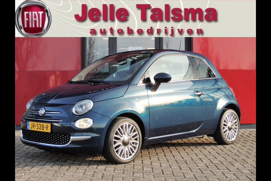 Fiat 500 TwinAir Turbo Lounge | 16"velgen | Climate control | Parkeersensoren | Navigatie