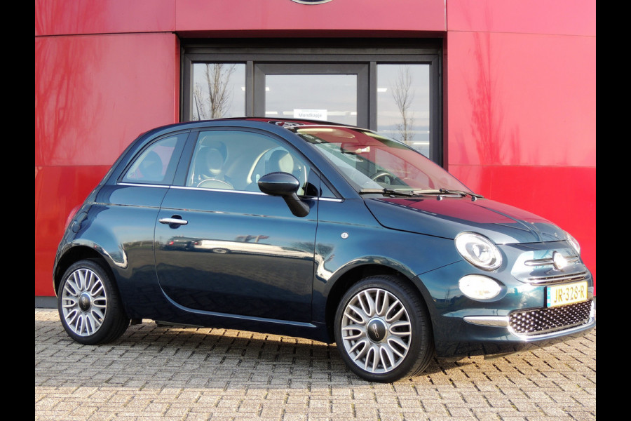 Fiat 500 TwinAir Turbo Lounge | 16"velgen | Climate control | Parkeersensoren | Navigatie