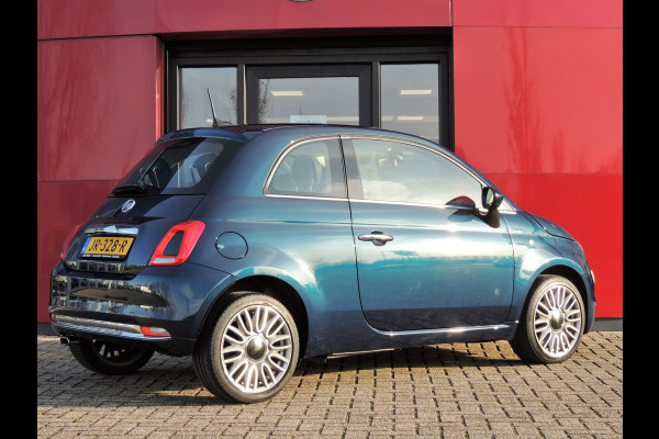 Fiat 500 TwinAir Turbo Lounge | 16"velgen | Climate control | Parkeersensoren | Navigatie