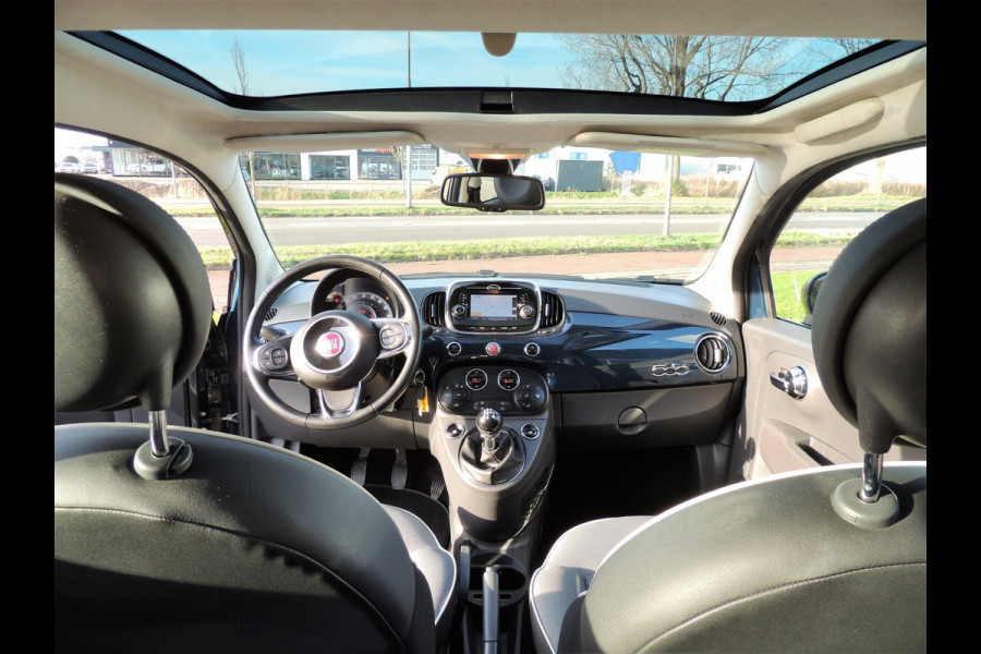 Fiat 500 TwinAir Turbo Lounge | 16"velgen | Climate control | Parkeersensoren | Navigatie