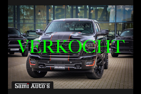 Dodge Ram 2025 LARAMIE NIGHT PREMIUM | BOM VOL + 14.4 INCH SCHERM BOM VOL | LUCHTVERING | HUD | HURRICAN 420PK 636 Nm TWIN TURBO | PRIJS M DUBBELE CABINE | PICK UP | 5 PERSOONS | DC | GRIJSKENTEKEN | VOORRAAD NR 2219 - 4971