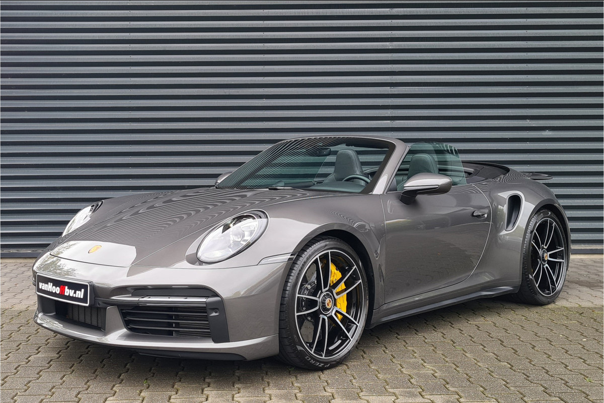 Porsche 911 Cabrio 3.8 Turbo S - Burmester - Stoelkoeling - Agaatgrijs