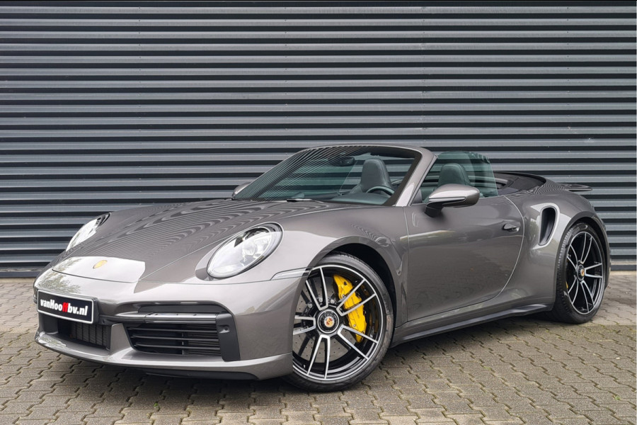 Porsche 911 Cabrio 3.8 Turbo S - Burmester - Stoelkoeling - Agaatgrijs