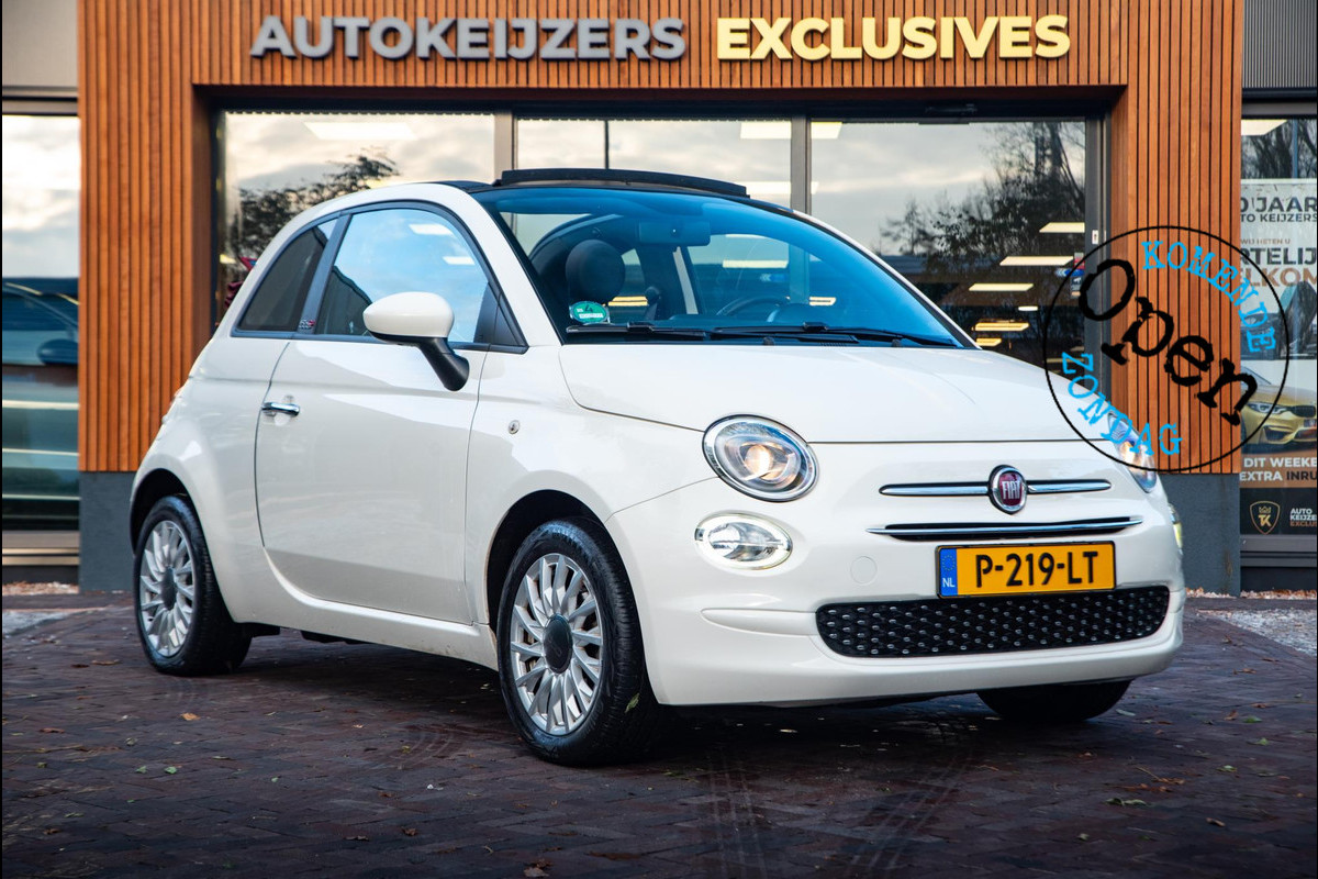 Fiat 500 1.0 Hybrid Launch Edition Cabrio Navi DAB+ Cruise Leer