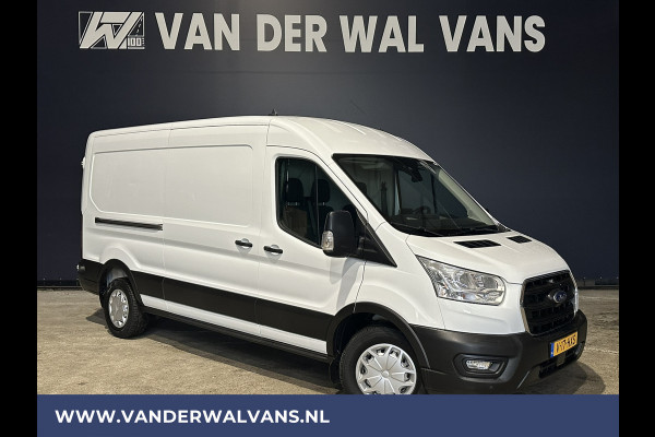 Ford Transit 2.0 TDCI 131pk L3H2 Euro6 Airco | Navigatie | Camera | Cruisecontrol Apple Carplay, Android Auto, Stoelverwarming, verwarmde voorruit, Parkeersensoren, Bijrijdersbank