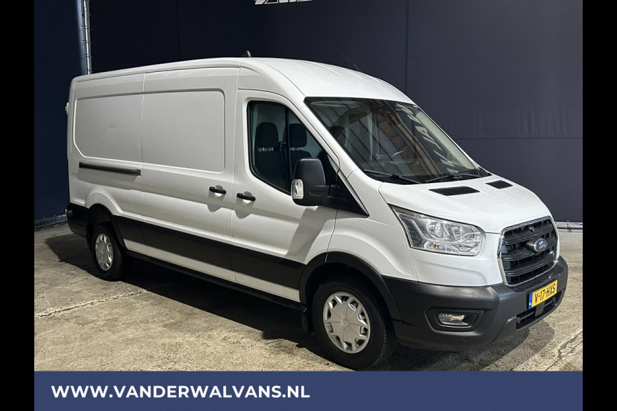 Ford Transit 2.0 TDCI 131pk L3H2 Euro6 Airco | Navigatie | Camera | Cruisecontrol Apple Carplay, Android Auto, Stoelverwarming, verwarmde voorruit, Parkeersensoren, Bijrijdersbank