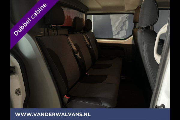 Opel Vivaro 1.6 CDTI 126pk L2H1 Dubbele Cabine Euro6 Airco | Navigatie | LED | Camera Cruisecontrol, Trekhaak, Parkeersensoren, 5-Zits