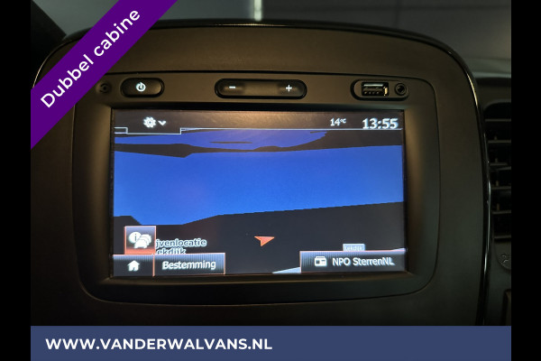 Opel Vivaro 1.6 CDTI 126pk L2H1 Dubbele Cabine Euro6 Airco | Navigatie | LED | Camera Cruisecontrol, Trekhaak, Parkeersensoren, 5-Zits