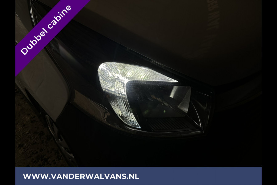 Opel Vivaro 1.6 CDTI 126pk L2H1 Dubbele Cabine Euro6 Airco | Navigatie | LED | Camera Cruisecontrol, Trekhaak, Parkeersensoren, 5-Zits