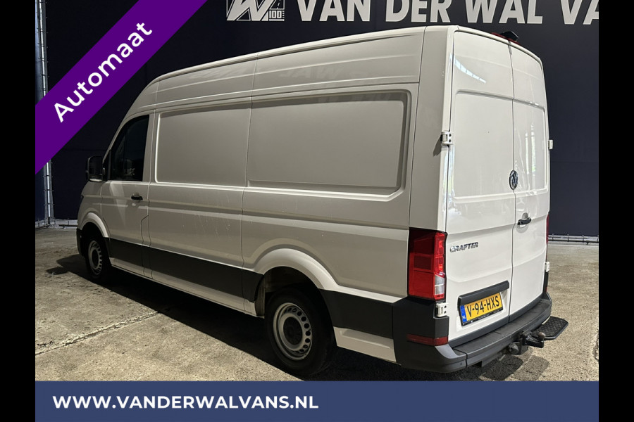 Volkswagen Crafter 2.0 TDI 177pk Automaat L3H3 L2H2 Euro6 Airco | LED | Camera | 3000kg Trekhaak | Apple Carplay | Android Auto Cruisecontrol, Parkeersensoren, Bijrijdersbank