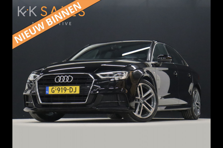 Audi A3 Limousine 35 TFSI Sport S-Line [APPLE CARPLAY, DIGITAL DASH, KEYLESS, STOELVERWARMING, PDC, ANDROID, CLIMATE, NIEUWSTAAT]