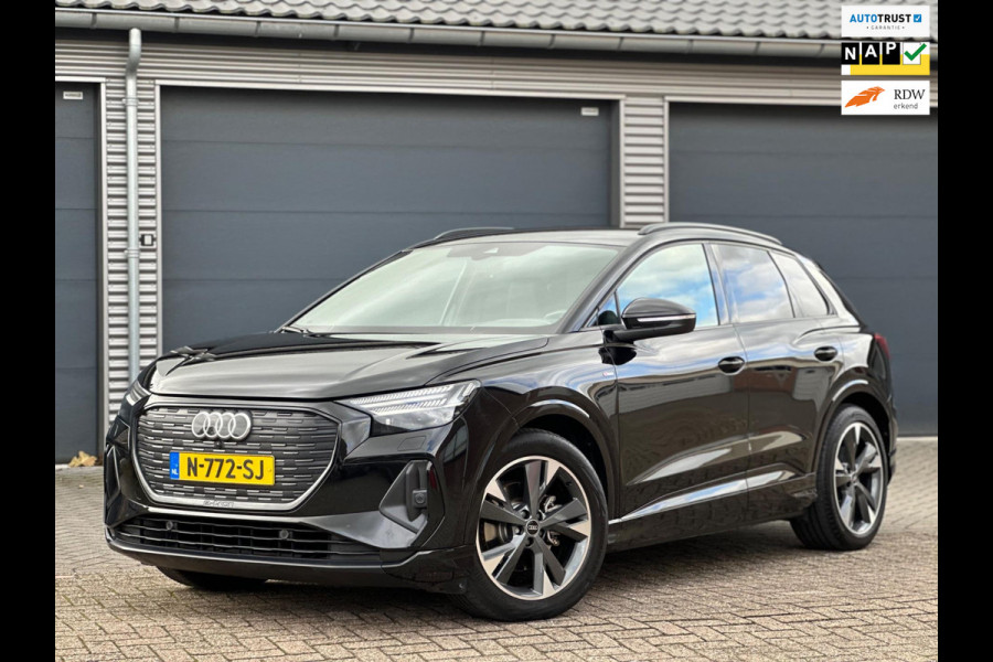 Audi Q4 e-tron 35 S EDITION 55 kWh 2 X S-LINE,VELE OPTIES, NEDERLANDSE AUTO MET NATIONALE AUTO PAS