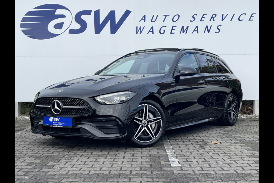 Mercedes-Benz C-Klasse Estate 200 AMG Line | Pano | CarPlay | Camera | DAB+ | LED | 18 inch