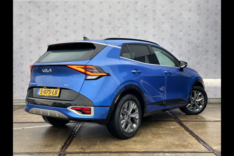 Kia Sportage 1.6 T-GDi Hybrid GT-Line Automaat | Panoramadak | Leder/Alcantara | Camera | Navi | Stuur-/Stoelverwarming | 18” Velgen | Clima | Key-Less | PDC | Cruise | LED |