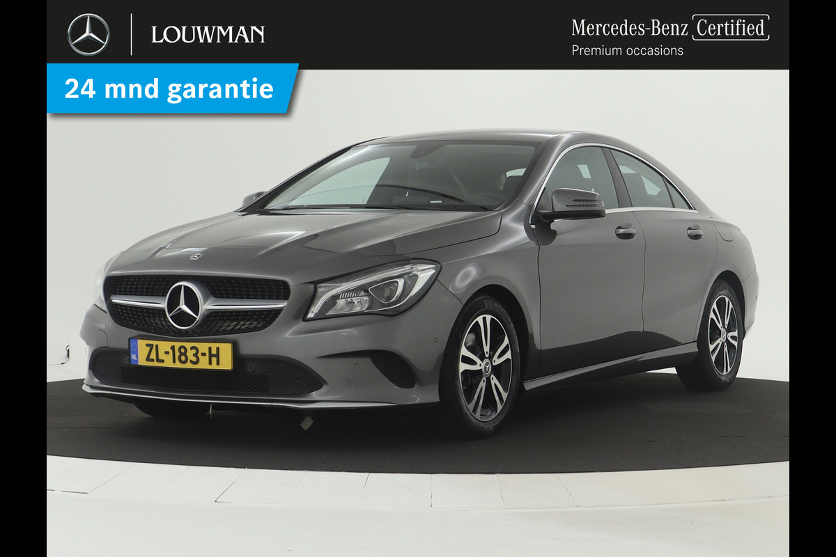 Mercedes-Benz CLA-Klasse 180 Automaat | Navigatie | Lichtmetalen velgen | Parking support camera achter | Inclusief 24 maanden Mercedes-Benz Certified garantie voor Europa.