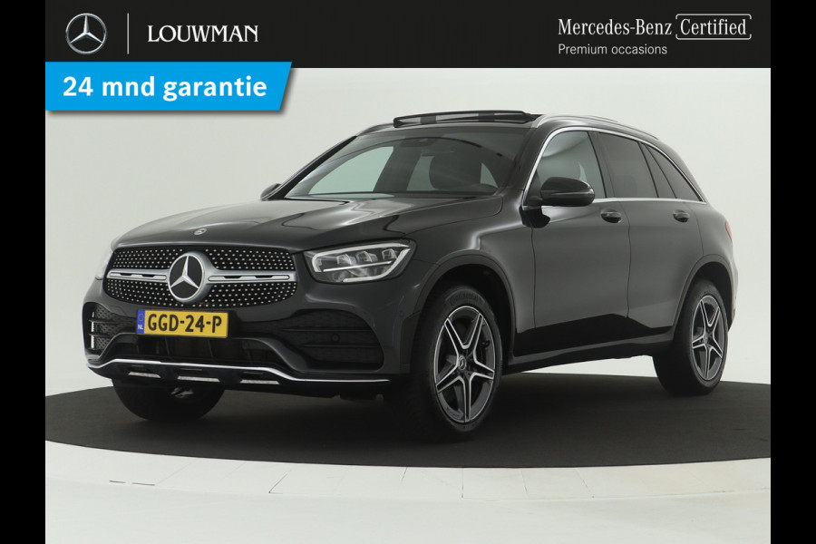 Mercedes-Benz GLC 300 e AMG Plug-In Hybride | Trekhaak | Panoramadak | Sfeerverlichting | LED | EASY-PACK Achterklep | Inclusief 24 maanden Mercedes-Benz Certified garantie voor Europa.