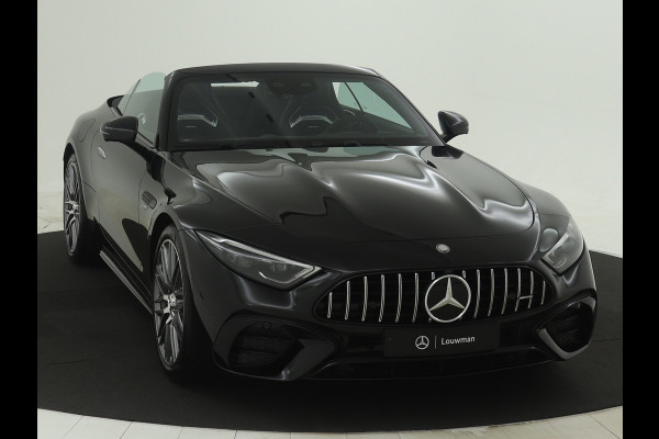 Mercedes-Benz SL-Klasse Roadster 43 | AMG DYNAMIC PLUS pakket | AMG Nightpakket | V8 Stylingpakket exterieur | 21" 10-dubbelspaaks gesmede AMG-velgen, zilver | ENERGIZING-pakket | Burmester Surround Sound systeem | Parkeerpakket met achteruitrijcamera |