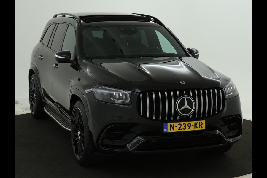 Mercedes-Benz GLS AMG 63 4-MATIC+ Nightpack 7 persoons | V8 | 612 pk | Rijassistentie Pakket | Sluitbekrachtiging | Standverwarming | Panoramadak | Memory | Inclusief 24 maanden MB Certified garantie voor Europa.