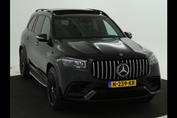 Mercedes-Benz GLS AMG 63 4-MATIC+ Nightpack 7 persoons | V8 | 612 pk | Rijassistentie Pakket | Sluitbekrachtiging | Standverwarming | Panoramadak | Memory | Inclusief 24 maanden MB Certified garantie voor Europa.