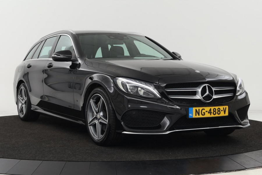 Mercedes-Benz C-Klasse 180 AMG Sport Edition | Nappaleder | Trekhaak | Stoelverwarming | DAB+ | Full LED | Navigatie | Park Assist