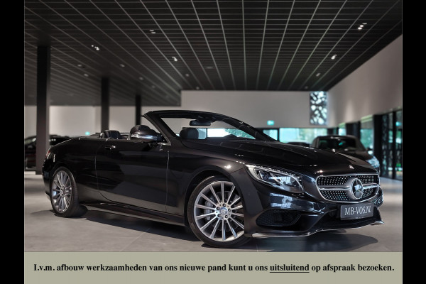 Mercedes-Benz S-Klasse Cabrio 500 AMG Distronic|Keyless|20"|Airscarf|360|Stoelkoeling|Mem|Aircap|LED