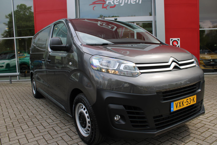 Citroën ë-Jumpy L2 136PK AUTOMAAT 75 kWh | NAVIGATIE 10" TOUCHSCREEN | ACHTERUITRIJ CAMERA | APPLE CARPLAY/ANDROID AUTO | PARKEERSENSOREN | CRUISE CONTROL | DAB+ RADIO | NIEUWE BUS! |