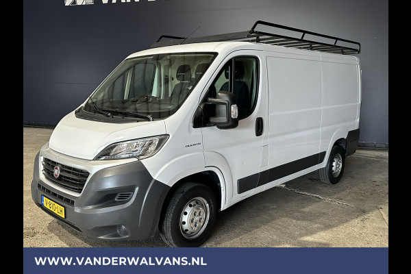 Fiat Ducato 2.3 MultiJet 131pk L2H1 Euro6 Airco | Imperiaal | Trekhaak | Camera | Navigatie LED, cruisecontrol, Trap, bijrijdersbank