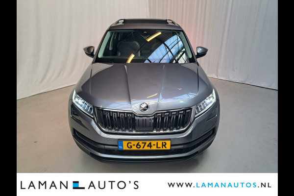 Škoda Kodiaq 1.5 TSI 150pk DSG Business Edition 7P Aut. | Open dak Halfleder CarPlay Canton ECC Navi LED ACC 19" LMV Camera BLIS Metallic | V