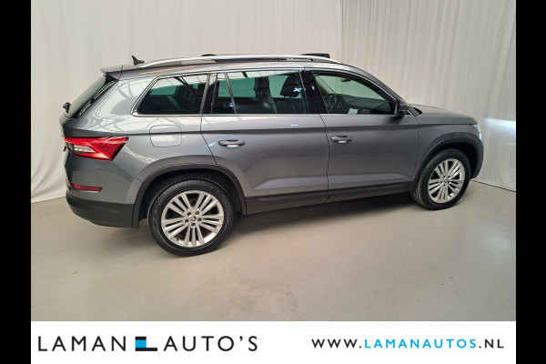 Škoda Kodiaq 1.5 TSI 150pk DSG Business Edition 7P Aut. | Open dak Halfleder CarPlay Canton ECC Navi LED ACC 19" LMV Camera BLIS Metallic | V