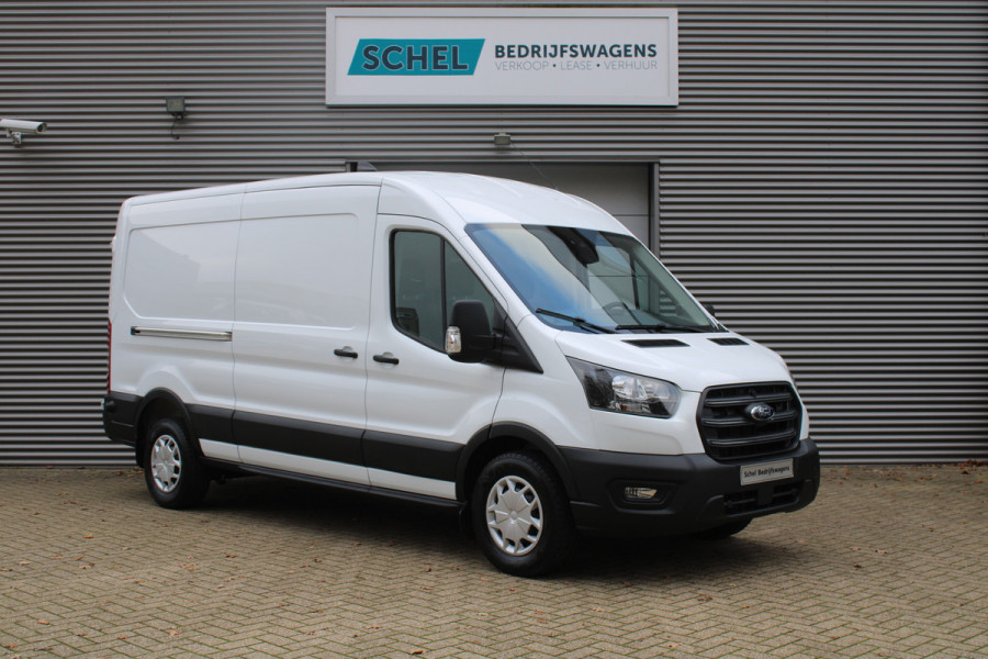 Ford Transit 350 2.0 TDCI L3H2 Trend 130pk Trend - Navigatie - Blind Spot - Adaptive cruise - Camera - 270gr deuren - Trekhaak - Rijklaar